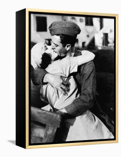 The Big Parade, Renee Adoree, John Gilbert, 1925-null-Framed Stretched Canvas