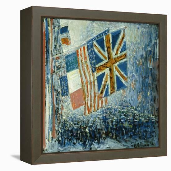 The Big Parade-Childe Hassam-Framed Premier Image Canvas