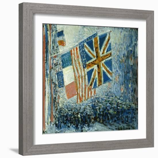 The Big Parade-Childe Hassam-Framed Giclee Print