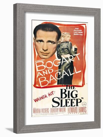 The Big Sleep, 1946, Directed by Howard Hawks-null-Framed Giclee Print