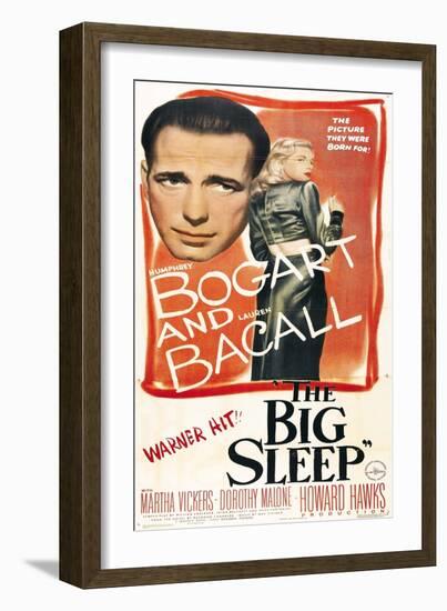 The Big Sleep, 1946, Directed by Howard Hawks-null-Framed Giclee Print