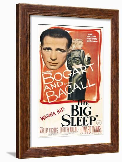 The Big Sleep, 1946, Directed by Howard Hawks-null-Framed Giclee Print