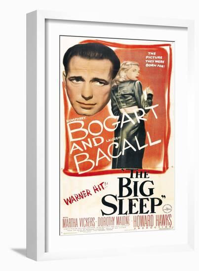 The Big Sleep, 1946, Directed by Howard Hawks-null-Framed Giclee Print