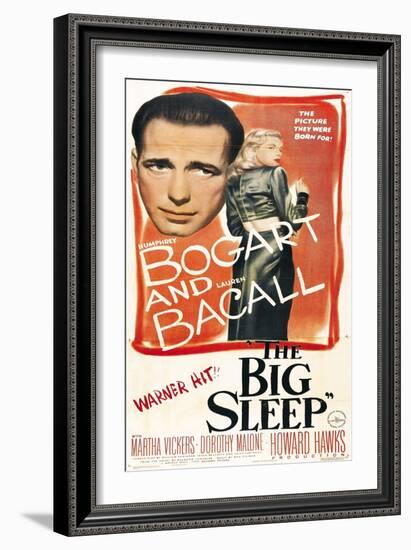 The Big Sleep, 1946, Directed by Howard Hawks-null-Framed Giclee Print