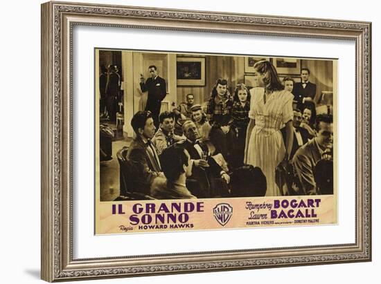 The Big Sleep, 1946-null-Framed Premium Giclee Print