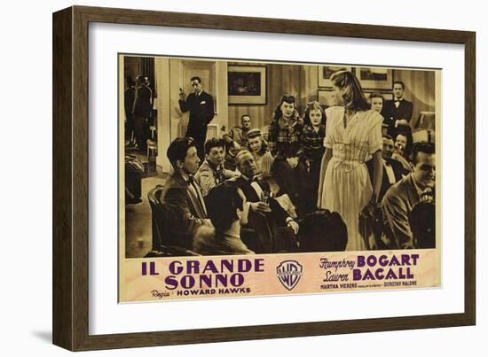 The Big Sleep, 1946-null-Framed Art Print