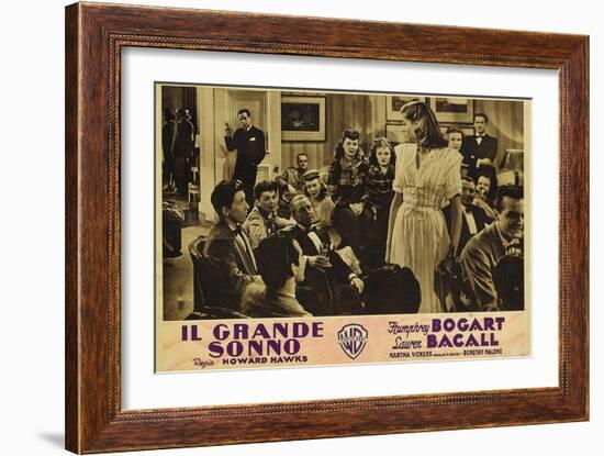 The Big Sleep, 1946-null-Framed Art Print