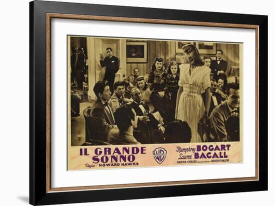 The Big Sleep, 1946-null-Framed Art Print