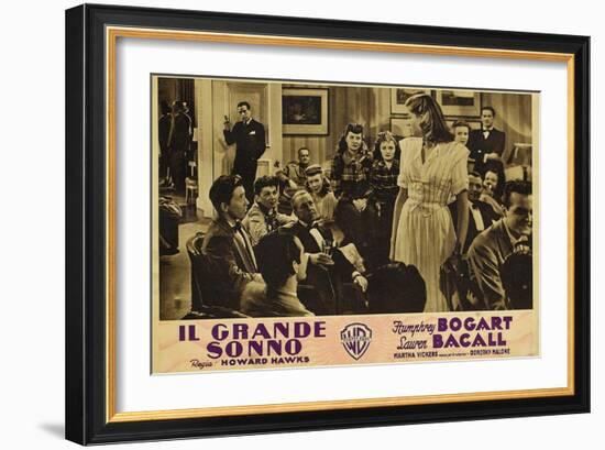 The Big Sleep, 1946-null-Framed Art Print