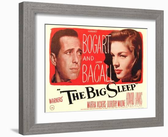 The Big Sleep, 1946-null-Framed Art Print