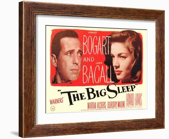 The Big Sleep, 1946-null-Framed Art Print