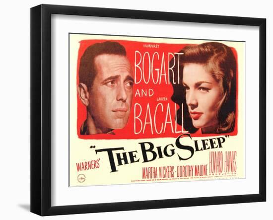 The Big Sleep, 1946-null-Framed Art Print