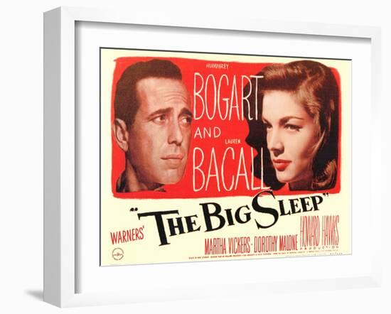 The Big Sleep, 1946-null-Framed Art Print