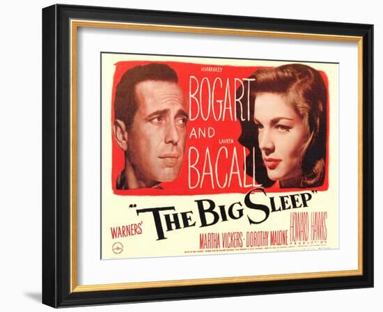 The Big Sleep, 1946-null-Framed Art Print