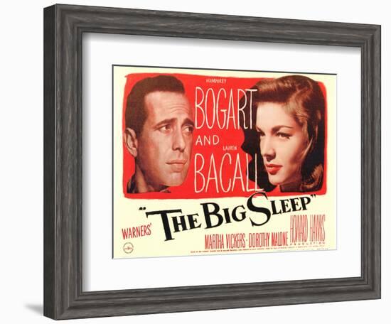 The Big Sleep, 1946-null-Framed Art Print