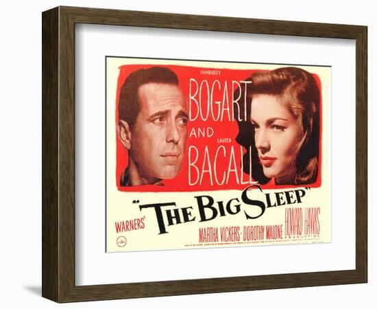 The Big Sleep, 1946-null-Framed Premium Giclee Print