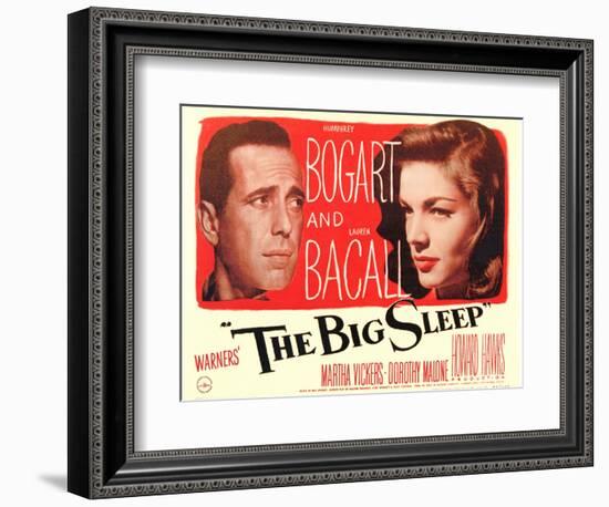 The Big Sleep, 1946-null-Framed Premium Giclee Print