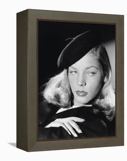 The Big Sleep, Lauren Bacall, Directed by Howard Hawks, 1946-null-Framed Premier Image Canvas