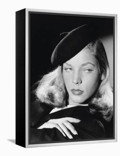 The Big Sleep, Lauren Bacall, Directed by Howard Hawks, 1946-null-Framed Premier Image Canvas