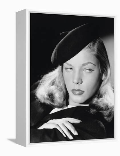 The Big Sleep, Lauren Bacall, Directed by Howard Hawks, 1946-null-Framed Premier Image Canvas