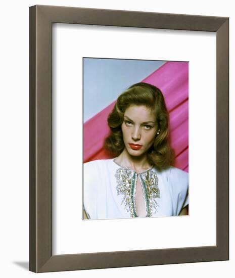 The Big Sleep, Lauren Bacall, Directed by Howard Hawks, 1946-null-Framed Photographic Print