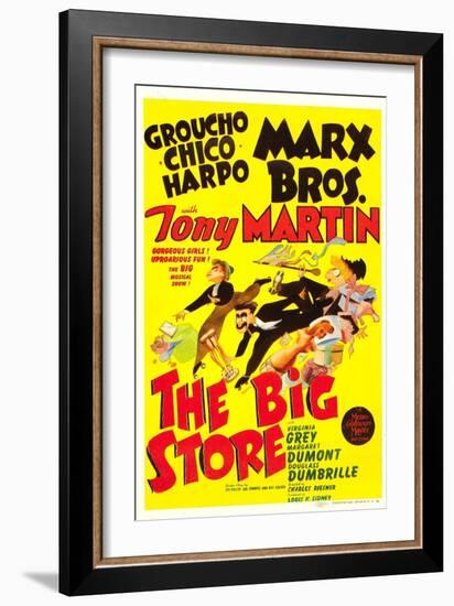 The Big Store, the Marx Brothers, 1941-null-Framed Art Print