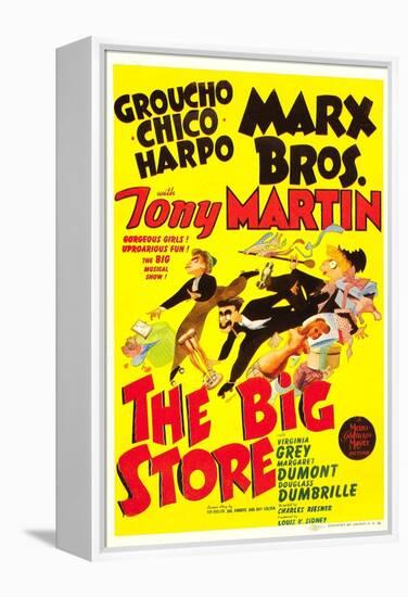 The Big Store, the Marx Brothers, 1941-null-Framed Stretched Canvas