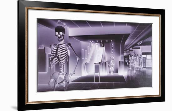 The Big Store-Lars Arrhenius-Framed Art Print