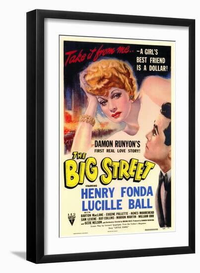 The Big Street, 1942-null-Framed Art Print