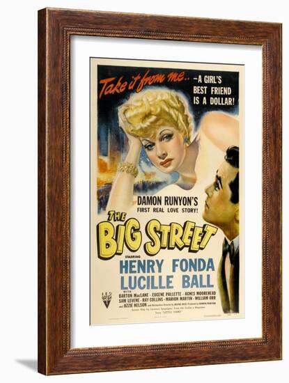 The Big Street, 1942-null-Framed Art Print