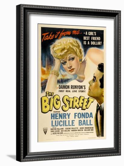 The Big Street, 1942-null-Framed Art Print