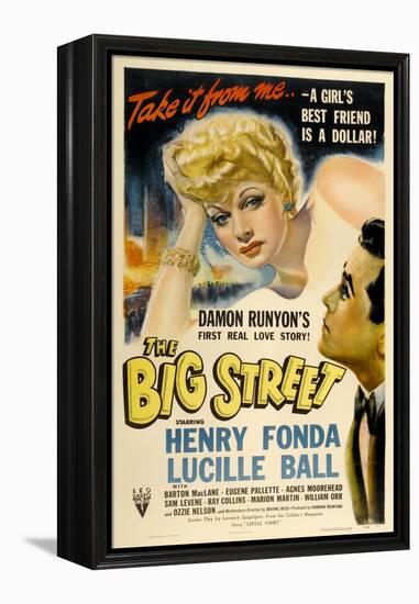 The Big Street, 1942-null-Framed Stretched Canvas