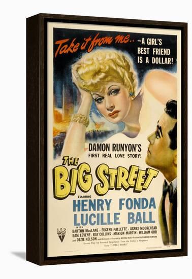 The Big Street, 1942-null-Framed Stretched Canvas