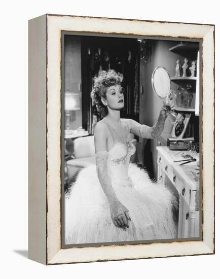 The Big Street, Lucille Ball, 1942-null-Framed Stretched Canvas