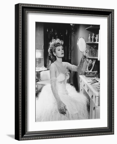 The Big Street, Lucille Ball, 1942-null-Framed Premium Photographic Print