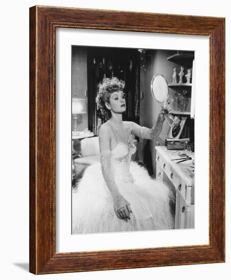 The Big Street, Lucille Ball, 1942-null-Framed Photo