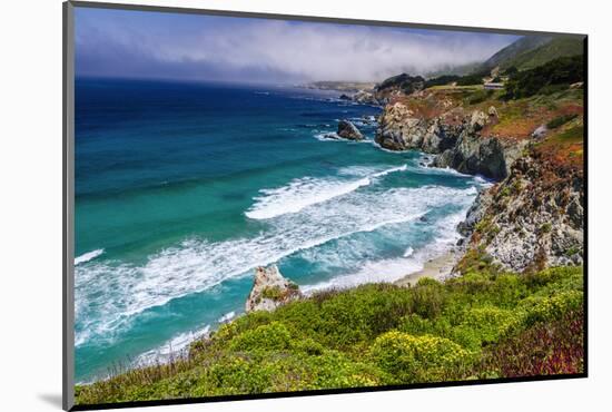 The Big Sur Coast at Rocky Point, Big Sur, California, Usa-Russ Bishop-Mounted Photographic Print