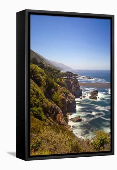 The Big Sur Coastline of California-Andrew Shoemaker-Framed Premier Image Canvas