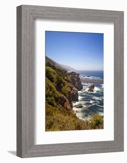 The Big Sur Coastline of California-Andrew Shoemaker-Framed Photographic Print