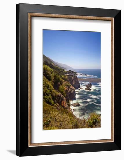 The Big Sur Coastline of California-Andrew Shoemaker-Framed Photographic Print