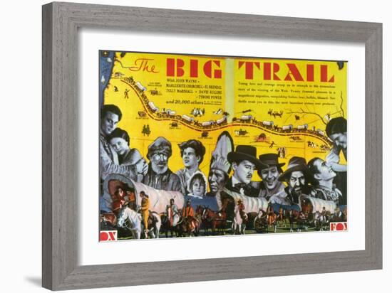 The Big Trail, 1930-null-Framed Art Print