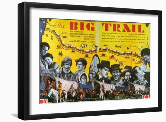 The Big Trail, 1930-null-Framed Art Print