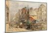 The Bigg Market, Newcastle Upon Tyne-William Bell Scott-Mounted Giclee Print