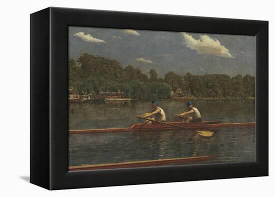 The Biglin Brothers Racing, 1872-Thomas Eakins-Framed Stretched Canvas