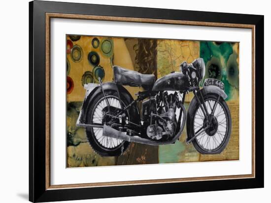 The Bike-Laura Van Horne-Framed Art Print