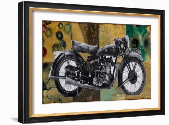 The Bike-Laura Van Horne-Framed Art Print