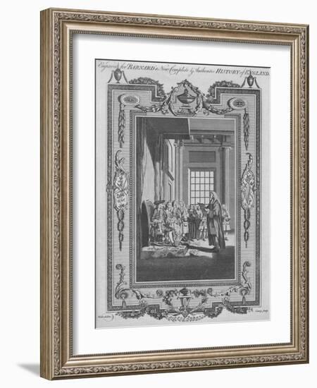 The Bill of Rights ratified at the Revolution by King William, and Queen Mary-John Cary-Framed Giclee Print