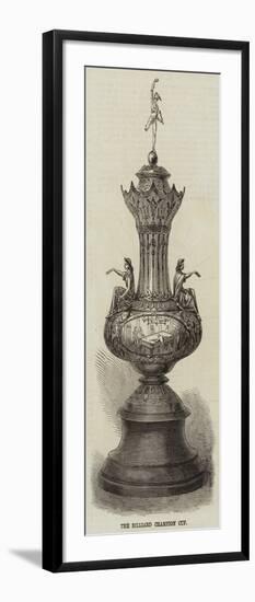 The Billiard Champion Cup-null-Framed Giclee Print