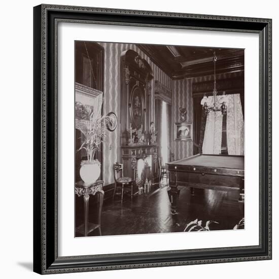 The Billiard Room at the John Jacob Astor Residence at Rhinecliff, N.Y., 1893-94-Byron Company-Framed Giclee Print