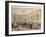 The Billiard Room in a Cafe-null-Framed Giclee Print